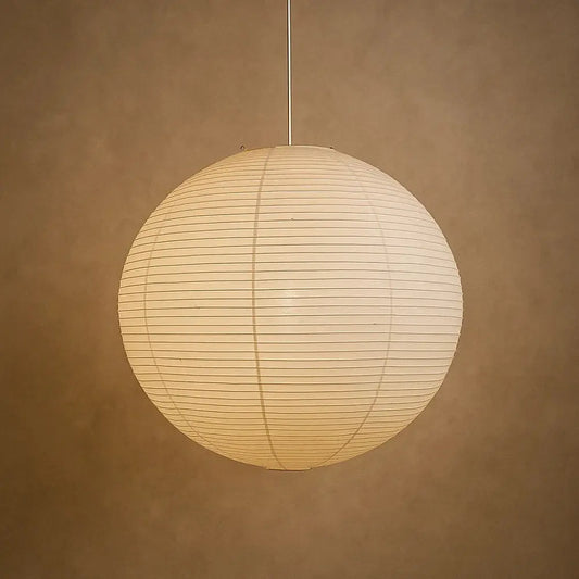 Suspension Luminaire Boule - Design Japandi | Kairo - 30cm |   Delvanie