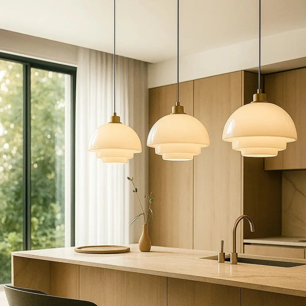 Suspension en Verre - Style Scandinave | Norida -  |   Delvanie