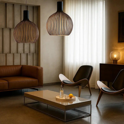 Suspension Bois - Charme Minimaliste | Forestia -  |   Delvanie