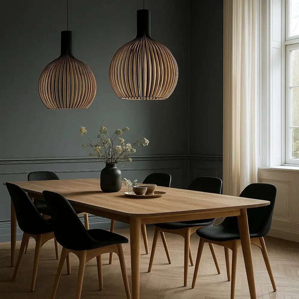 Suspension Bois - Charme Minimaliste | Forestia -  |   Delvanie