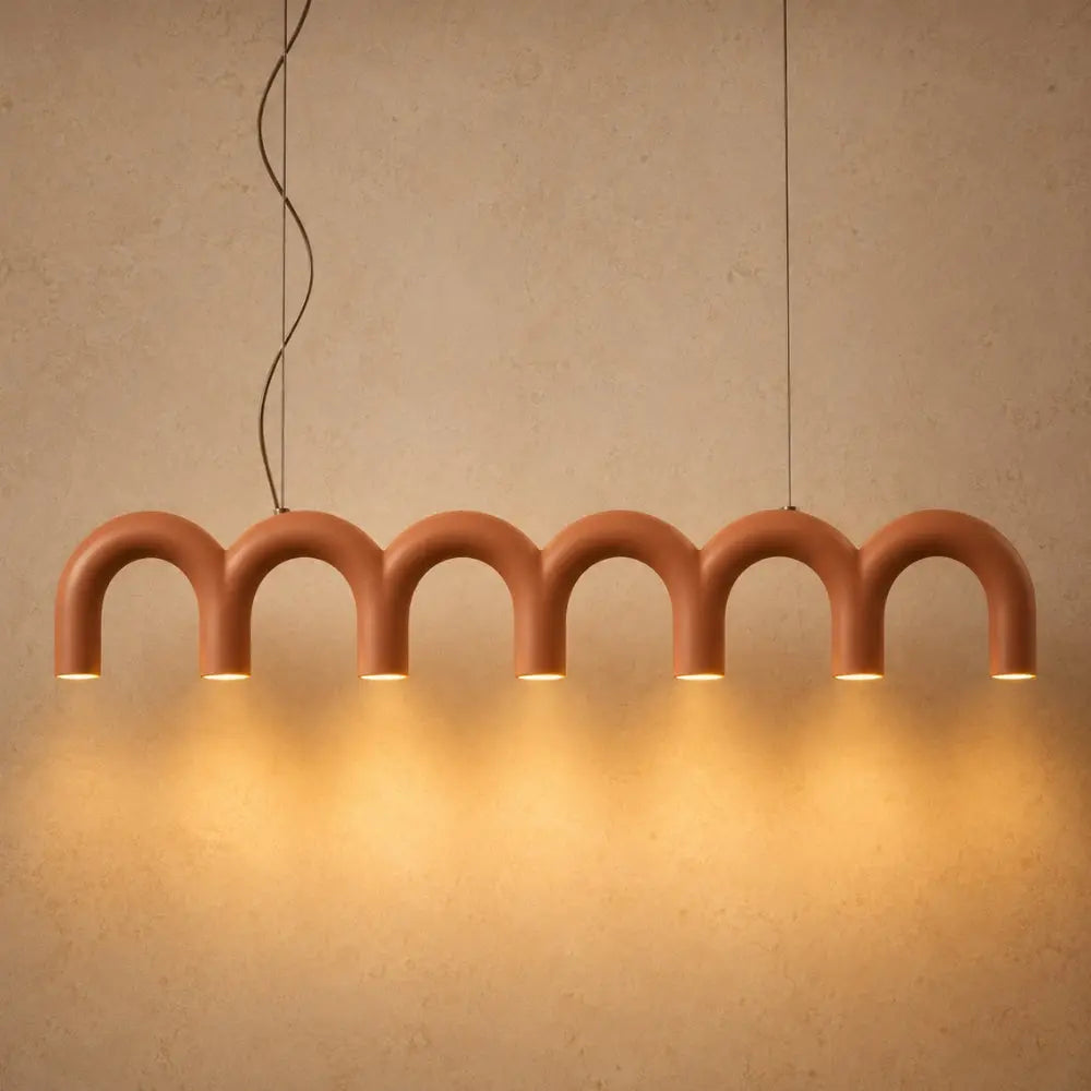 Suspensions LED - Arche Macaron Design | Obluria -  Suspension luminaire Delvanie