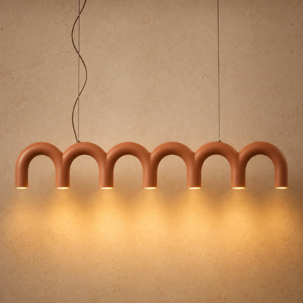 Suspensions LED - Arche Macaron Design | Obluria