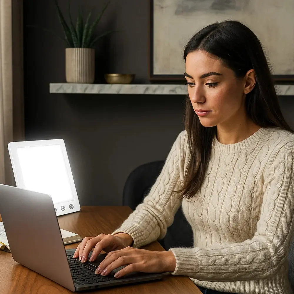 Lampe de Luminothérapie - Éclat Serein | TheraLume -  |   Delvanie