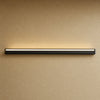 Applique murale extérieur LED IP65 Baltéo, barre aluminium noire, blanc chaud | Delvanie