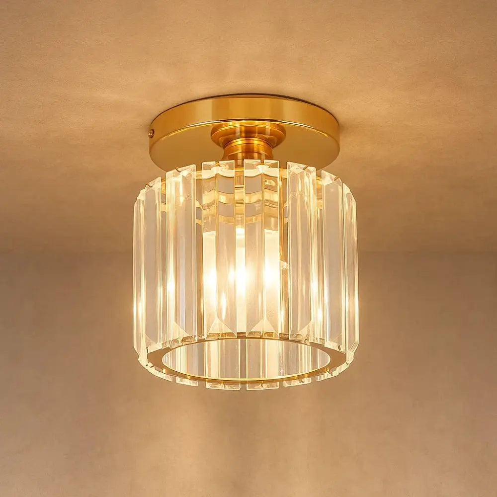 Suspension Luminaire Verre - Lueur Cristalline | Lumis -  |   Delvanie