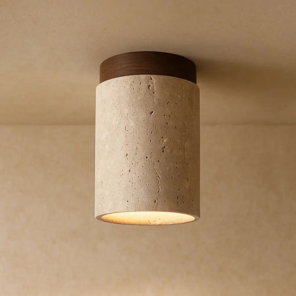 Plafonnier Travertin - Raffinement i | Travina - Long / Marron |   Delvanie