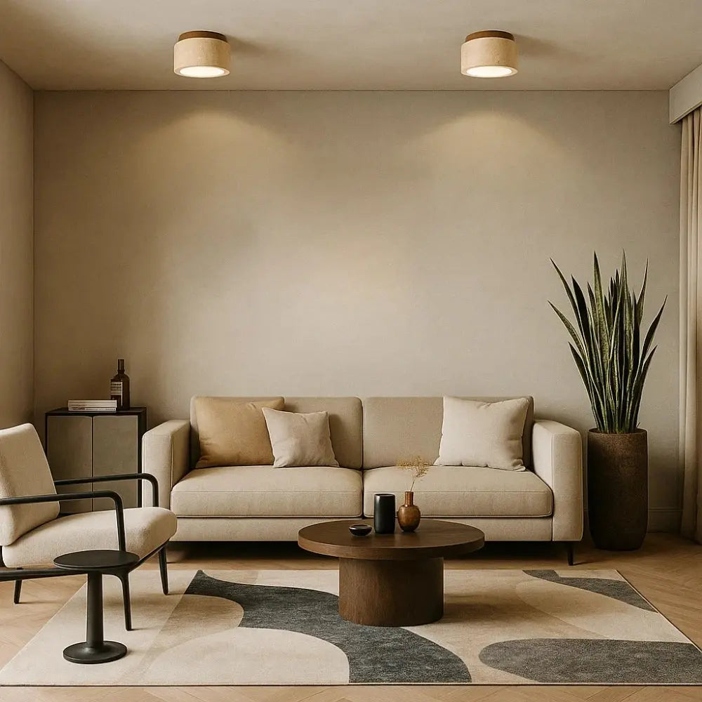 Plafonnier Travertin - Raffinement i | Travina -  |   Delvanie