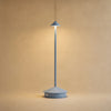 Lampe de table sans fil Yuzano coloris bleu | Delvanie