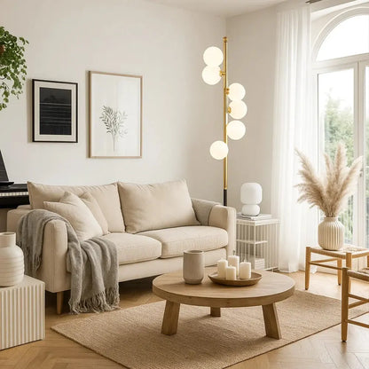 Lampadaire Salon - Design Raffiné | Oriona -  |   Delvanie
