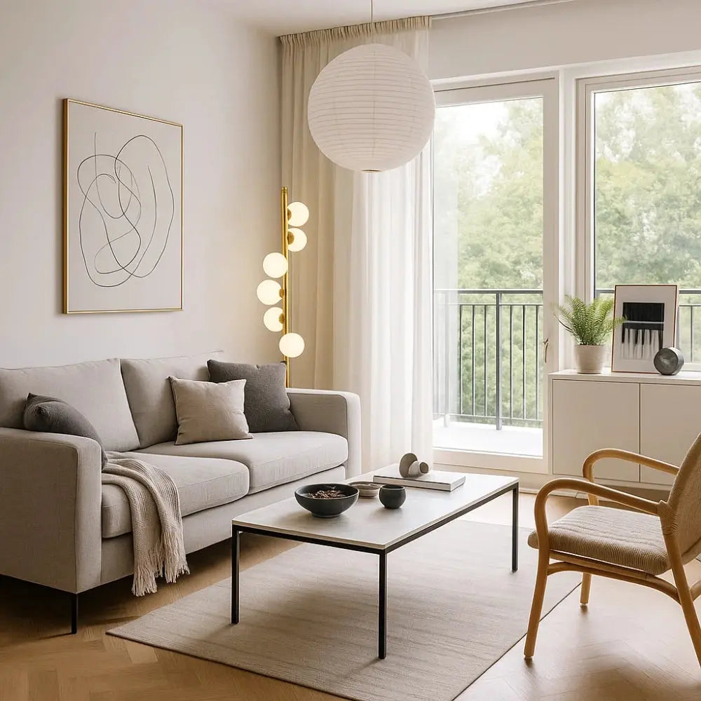Lampadaire Salon - Design Raffiné | Oriona -  |   Delvanie