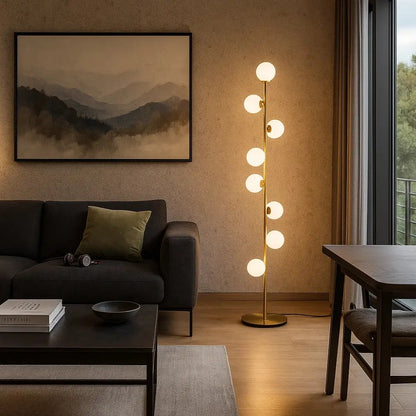 Lampadaire Salon - Design Raffiné | Oriona -  |   Delvanie