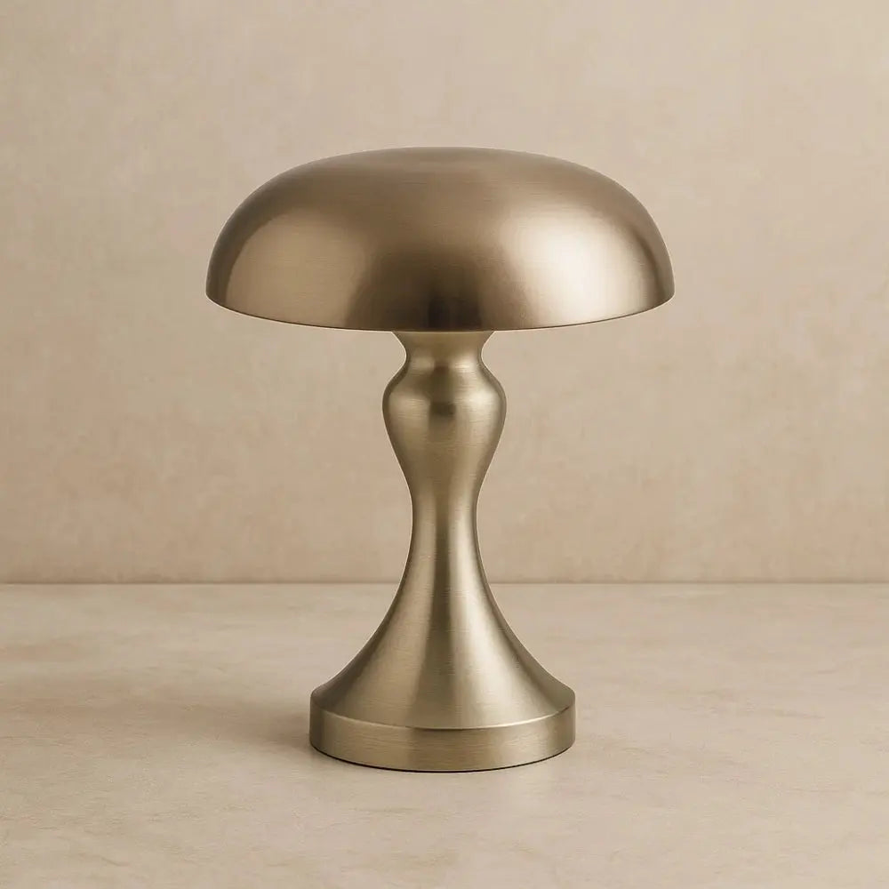 Lampe Sans Fil - Éclat Nomade | Cordora - Lunara / Argent |   Delvanie