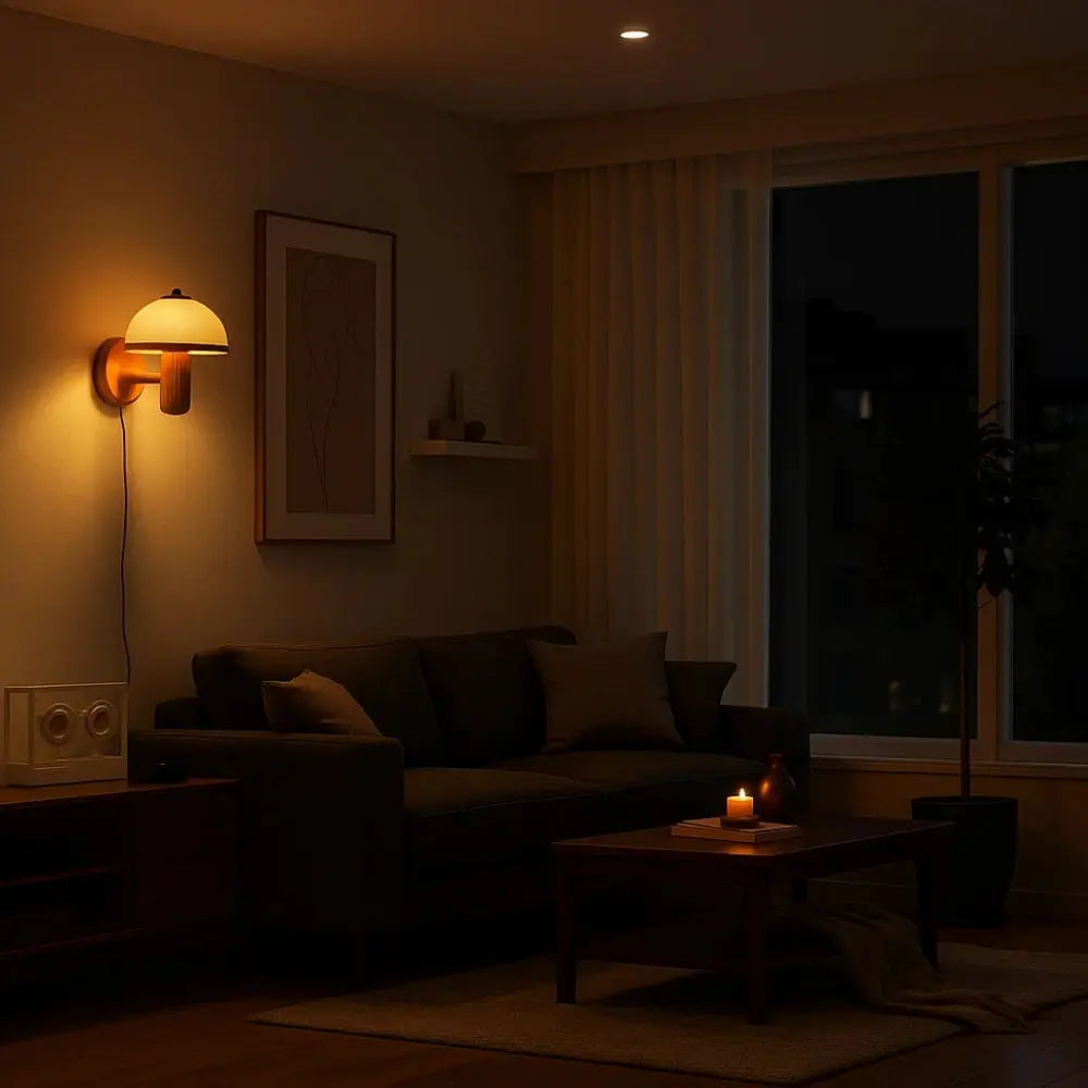 Applique Murale Champignon - Élégance Naturelle | Fungalis -  |   Delvanie