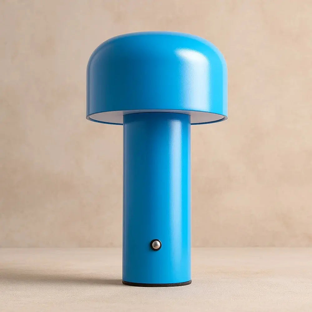 Lampe Champignon - Lueur Enchantée | Mushura - Bleu |   Delvanie