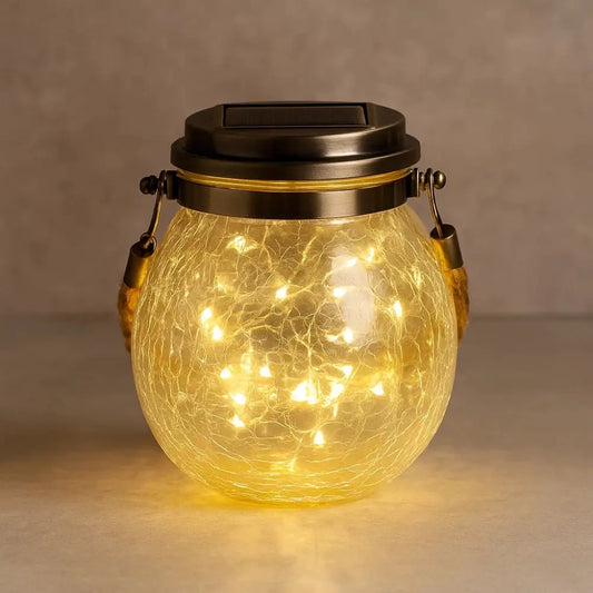 Lampe Solaire Extérieur - Lueur Enchantée | SolarGlow -  |   Delvanie