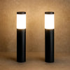 Lampe Solaire Extérieur - Éclat Naturel | SunPath - Noir / Chaude / 2 |   Delvanie