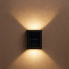 Applique Murale Extérieur Solaire - Lueur Nocturne | SolarBeam - 8 Lampes |   Delvanie