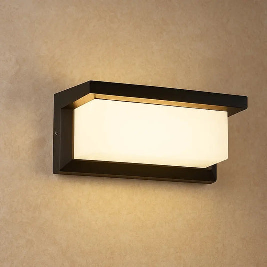 Applique Murale Exterieur Detecteur de Mouvement - | Elevation - B |   Delvanie